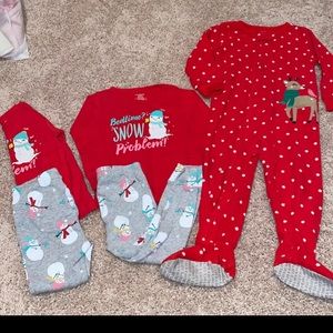 Size 24 months Christmas pajamas